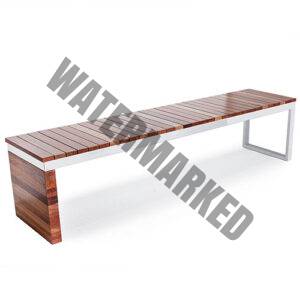 Flat Timber Bench B006