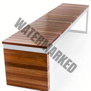 Flat Timber Bench B006