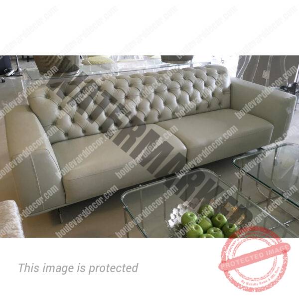 Buttoned Back Couch