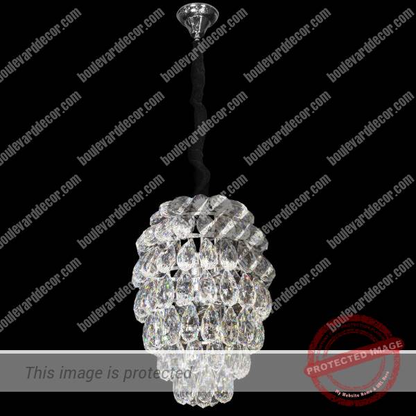 Diana Clear Crystal Chandelier