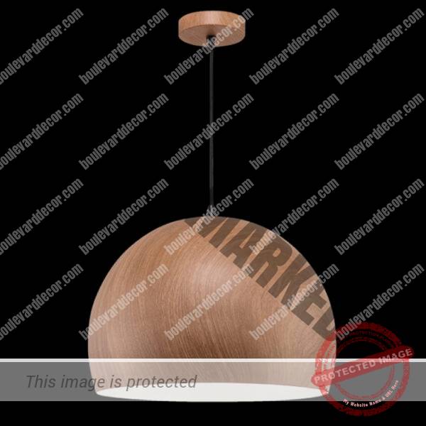 Cappuccino Retro Pendant Light