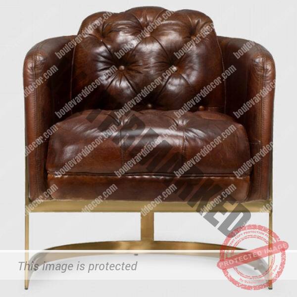 Heston Chesterfield Armchair