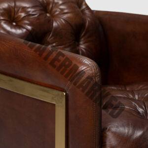 Heston Chesterfield Armchair