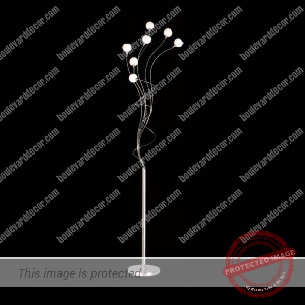 Dimmable Ball Glass Floor Lamp