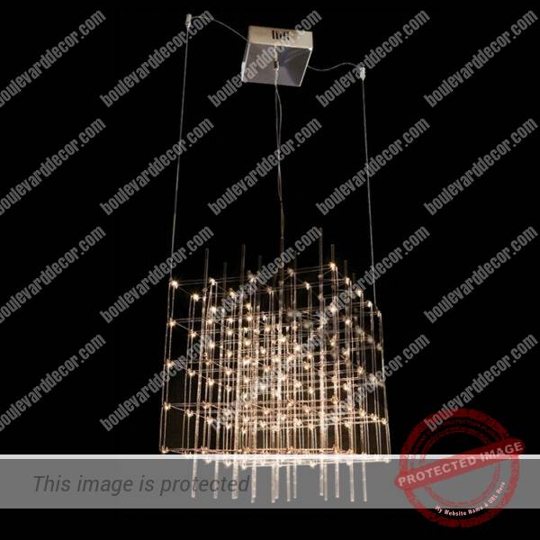 LED Starlight Cube Pendant