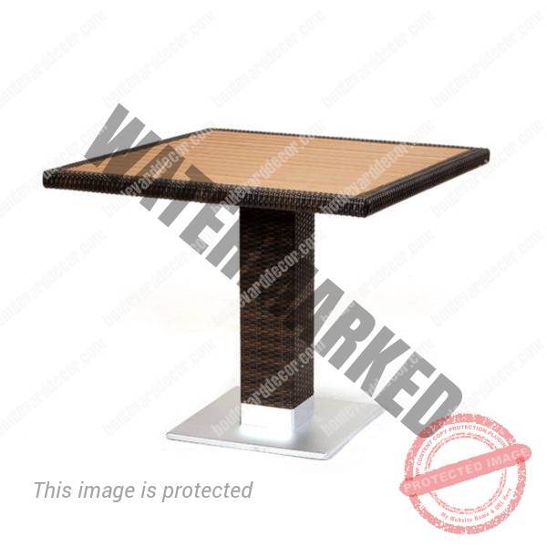 Piazza Techno Wood Table