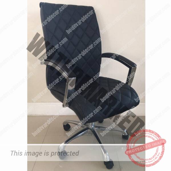 Visitors Chair Diamond Black