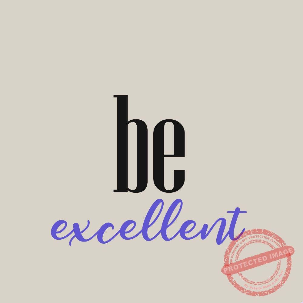 be-excellent BRYANSTON PROJECT